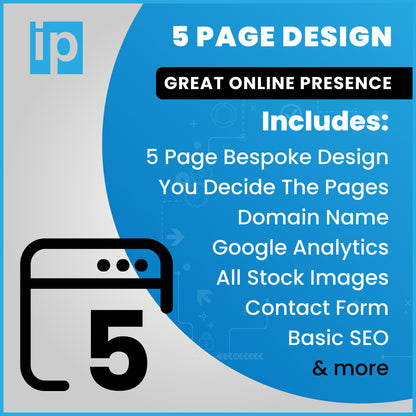 5 Page Website Design Package